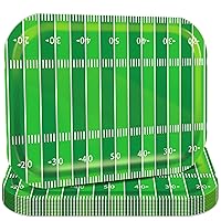 25 Counts Football Party Paper Plates 9.7
