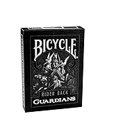 Theory11 Bicycle Guardian Playing Cards (Black, 3.5 x 2.5-Inch)