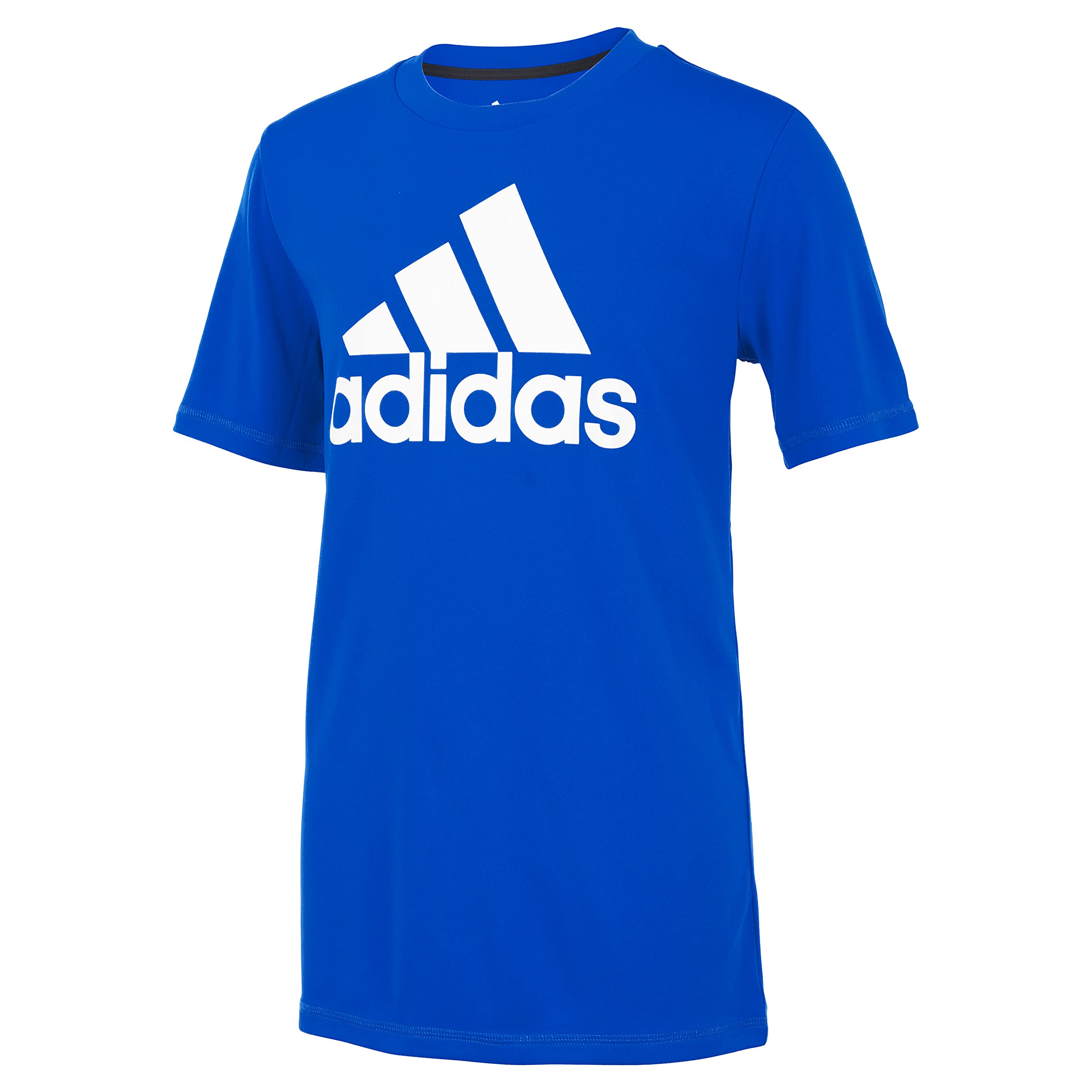 adidas Boys' Short Sleeve Aeroready Performance Logo Tee T-Shirt