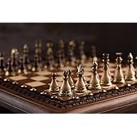 Chess Classic with Bronze Game Pieces