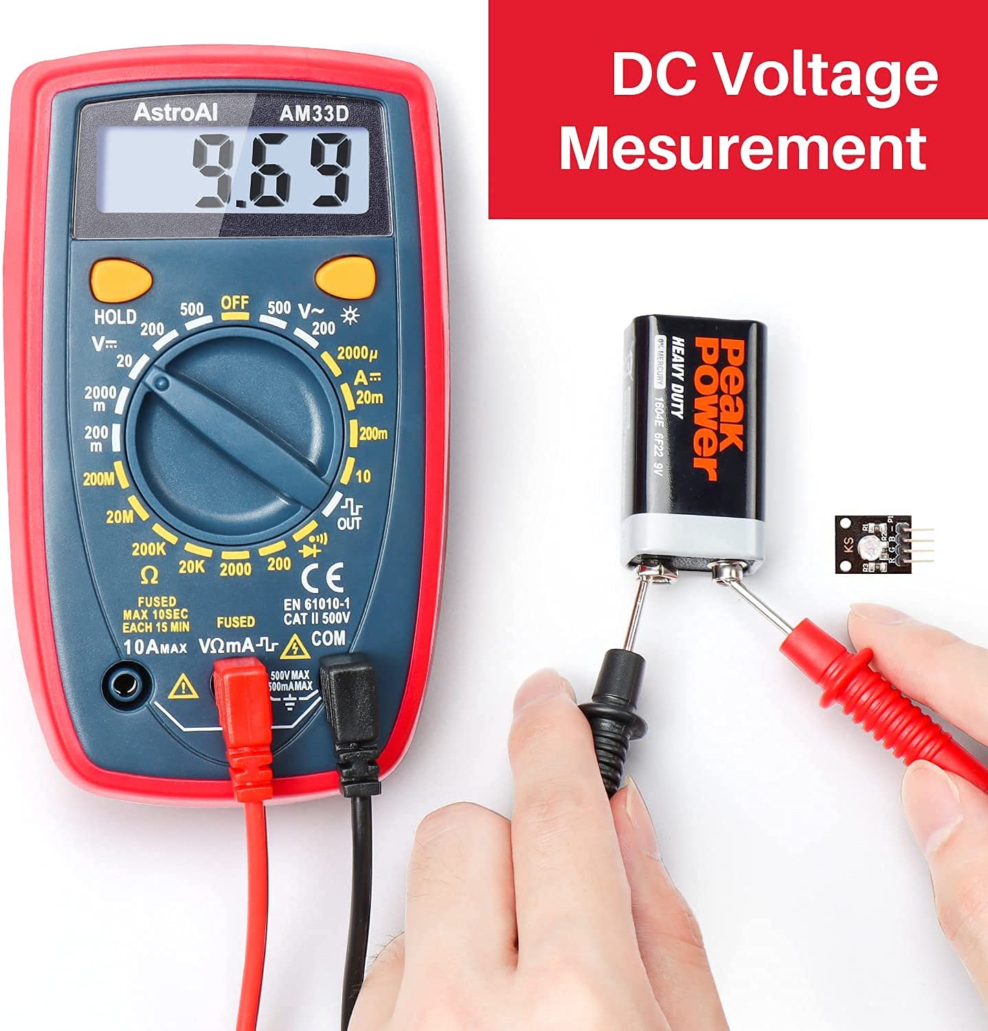 continuity tes AC voltage Digital Multi meter for DC voltage DC AMP 