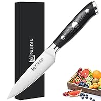 Babish High-Carbon 1.4116 German Steel Cutlery, 6.5 Santoku Kitchen Knife