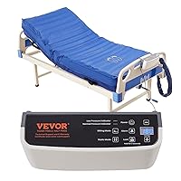 VEVOR Alternating Air Pressure Mattress, Dual-Layer Alternating Pressure Pad for Hospital Beds, 450LBS Loading Air Mattress for Bed Sores with Electric Quiet Pump, A, B-C Pressure Modes