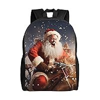 Christmas Accidents Laptop Backpack Water Resistant Travel Backpack Business Work Bag Computer Bag For Women Men