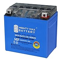 Mighty Max Battery 12V 6AH Gel Battery for Honda 50 NPS50 Ruckus 2003-2014