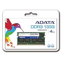 ADATA Premier DDR3 1333MHz 4GB Memory Modules (AD3S1333C4G9-R)