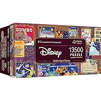 Disney 13500 Piece Jigsaw Puzzle Golden Age of Disney Prime 78