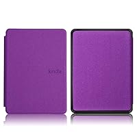 Kindle 11Th Gen Magnetic Smart Case 2021Kindle Paperwhite 5 Case 6.8Inch Kindle Paperwhite Signature Edition and Ereader Cover Waterproof Durable Case,Purple