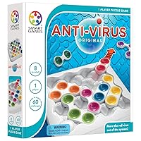 Smart Games - Anti-Virus, Puzzle Game with 60 Challenges, 7+ Years