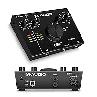 AIR 192x4 USB C Audio Interface for Recording, Podcasting, Streaming with Studio Quality Sound, 1 XLR in and Music Production Software