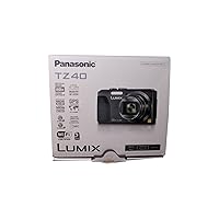 Panasonic Lumix digital camera 20x optical with GPS DMC-TZ40 Black - International Version (No Warranty)