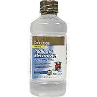Electrolyte Solution, Pediatric Oral Electrolyte Quickly Replenishes Fluids, Zinc, and Electrolytes Lost During Diarrhea and Vomiting, 1 Liter, Unflavored