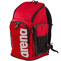ARENA Team 45 Backpack Swimming Athlete Sports Gym Rucksack Large Training Gear Equipment Swim Bag for Men/Women, 45 Liters