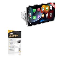 BoxWave Screen Protector Compatible With IYING Android Single Sin Car Stereo (10.1 in) - ClearTouch Anti-Glare Privacy (2-Pack), Privacy Screen Protector Flexible Film Anti-Glare