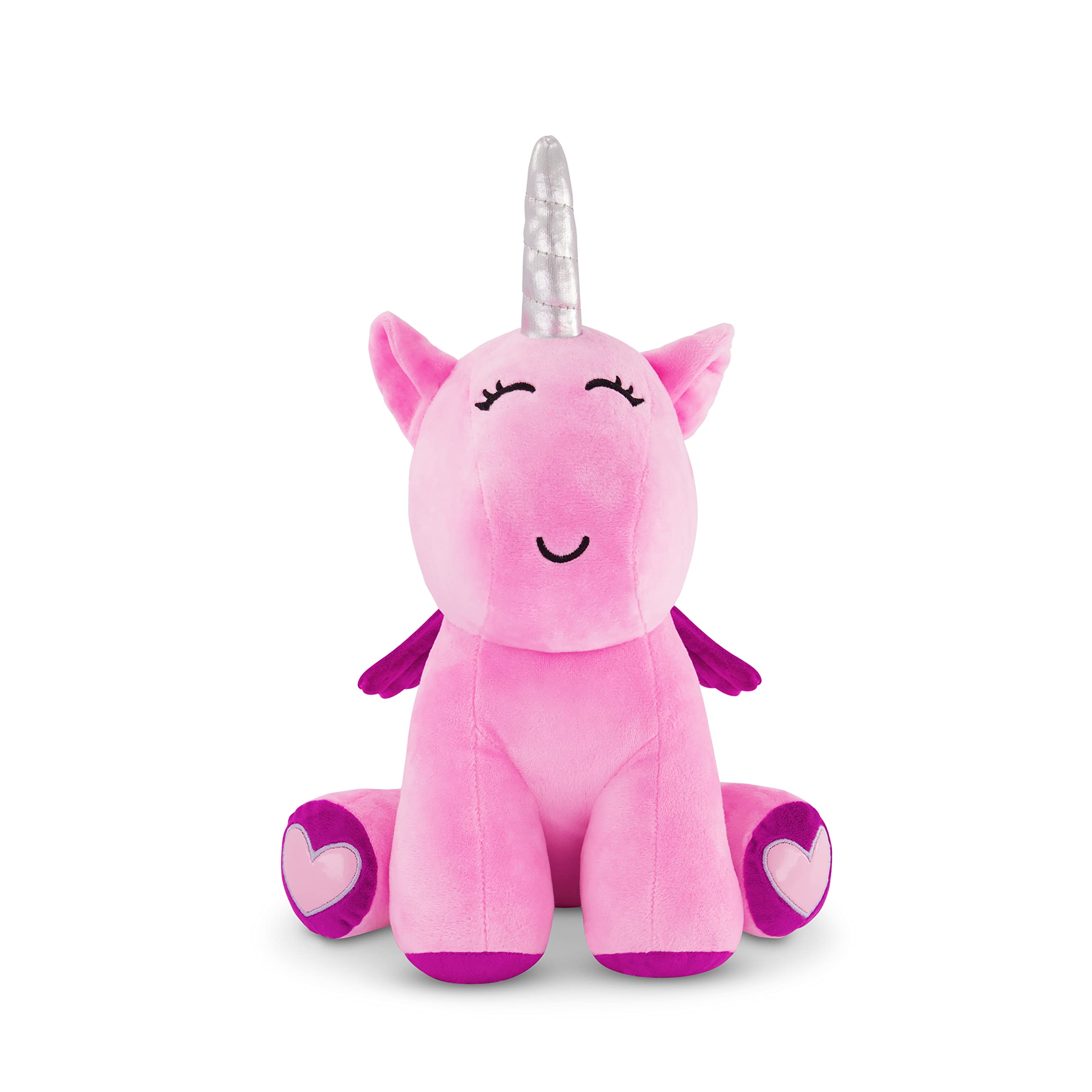 Mua InFLOATables Unicorn Stuffed Animals for Girls, Pink Stuffed Unicorn  Plush Toy, Giant Unicorn Stuffed Animal w/ Rainbow Mane - Unicorn Toy w/  Customizable Birth Certificate 13 in (Pink) trên Amazon Mỹ