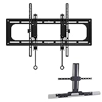 SANUS Complete Home Theater Mounting Bundle: Advanced Tilt Premium TV Wall Mount Supporting Large TVs up to 90