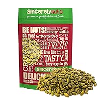 Sincerely Nuts Pistachios Roasted and Unsalted Kernels | No Shell, No Salt Healthy Snacks for Kids and Adults | Shelled Convenient Snack | Low Sodium, Vegan, Kosher & Gluten Free, 2 lb. bag