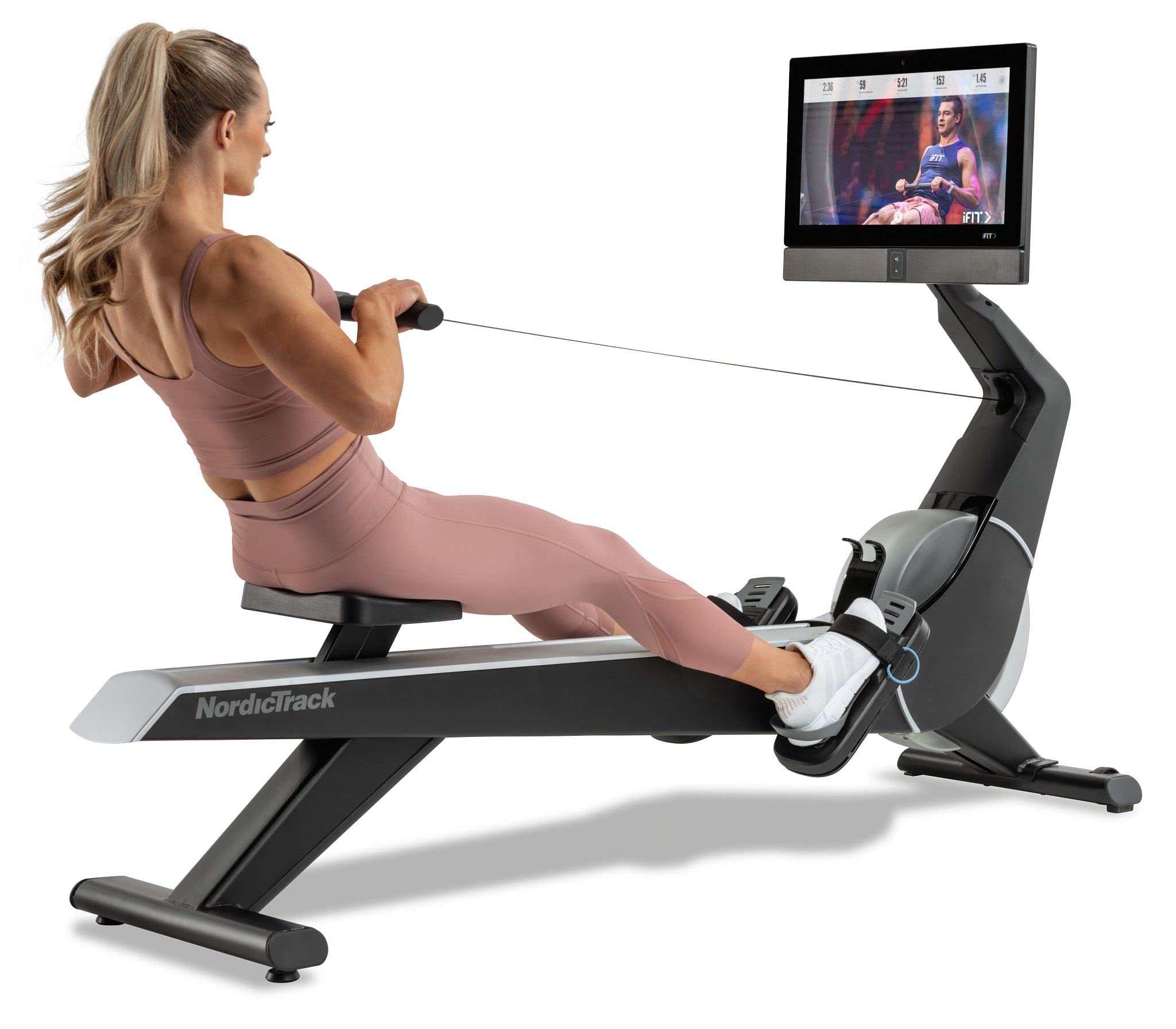 NordicTrack Smart Rower with Touchscreen and 30-Day iFIT Family Membership