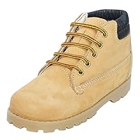 Toddler's/Kid's Leather Hiker Boot - Indiana - Wide Width in Tan 5233EE65