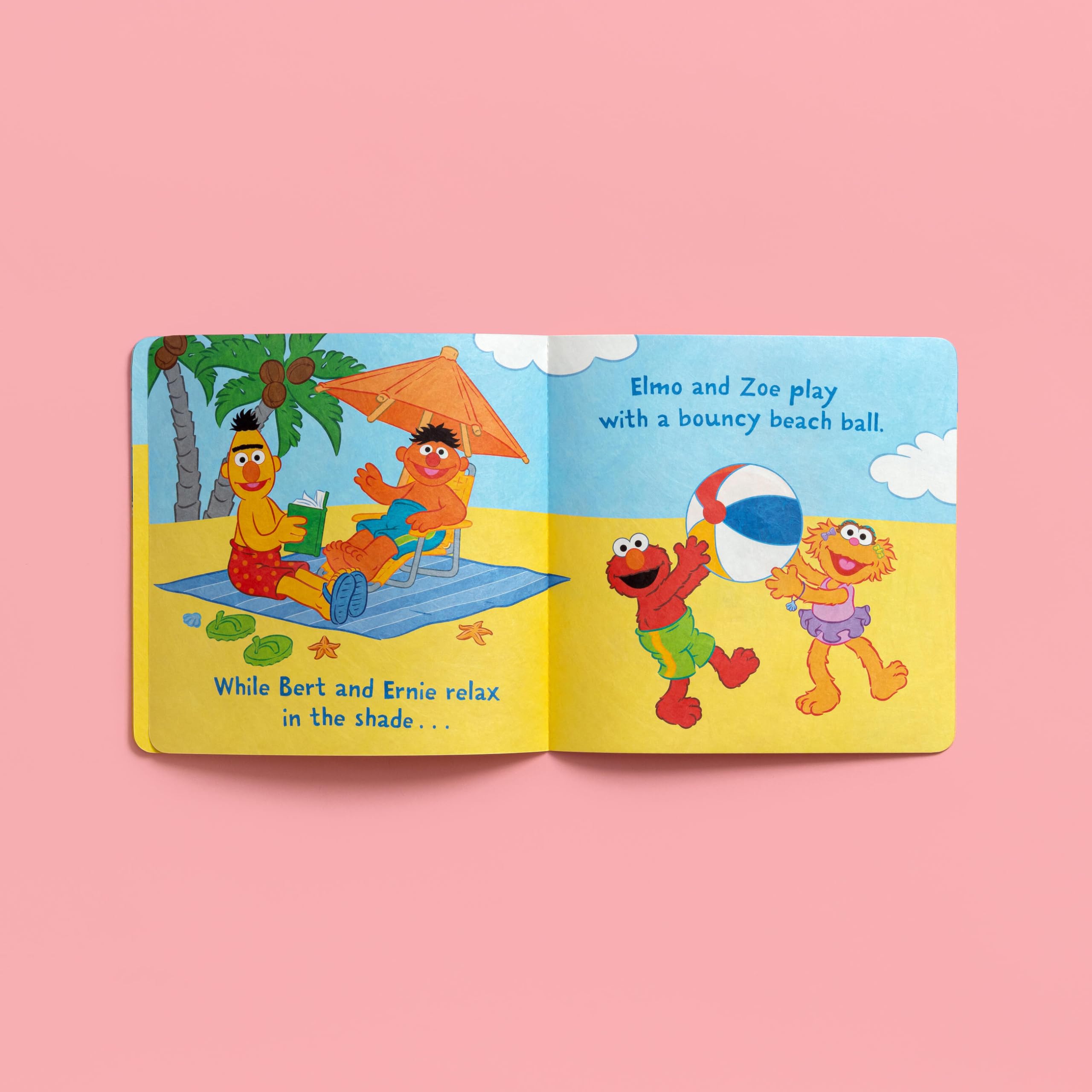 Indestructibles: Sesame Street: Beach Day: Chew Proof · Rip Proof · Nontoxic · 100% Washable (Book for Babies, Newborn Books, Safe to Chew)