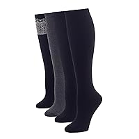 Women's Flat Knit Knee High Sock