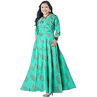 Jessica-Stuff Women Rayon Blend Stitched Anarkali Gown Wedding Dress (1250)