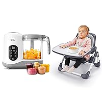 Bear Baby Food Maker and Baby Booster Seat