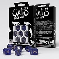 Cats Modern Dice Set Meowster