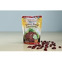 Kidney Beans by JYOTI, 6 pouches of 10 oz each, All Natural, Product of USA, Gluten Free, Vegan, BPA Free, NON - GMO, Low salt