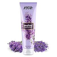 Wanderlust Bath and Body French Lavender Body Scrub - Nourishing, Gentle Exfoliator For Smooth Skin, with Calming Aroma (4.93 Oz)