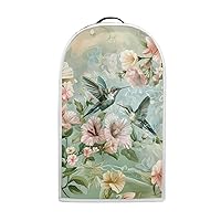 Floral Hummingbird Kitchen Blender Dust Cover Stand Mixer or Coffee Maker Cover Polyester Dust Proof Blender Cover with Top Handle