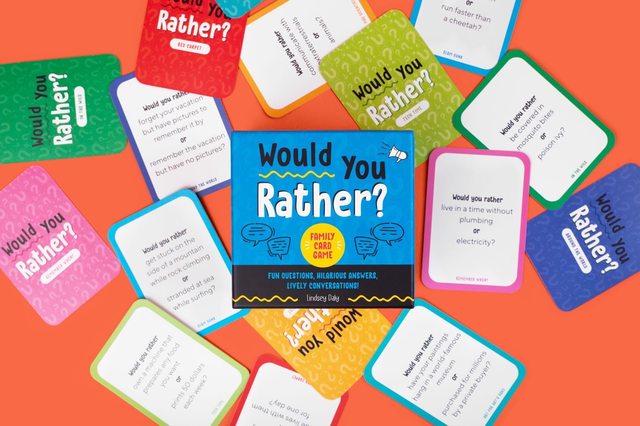 Would You Rather? Family Card Game: Fun Questions, Hilarious Answers, Lively Conversations!