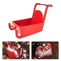 Newborn Photography Props Baby Christmas Sleigh Christmas Theme Red Sleigh Baby Photo Studio Shooting Props Welcome Baby Gift