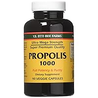 YS Eco Bee Farms Propolis 1000 - 90 Count (Pack of 3)