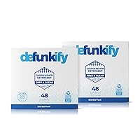Defunkify Automatic Dishwasher Detergent | Free & Clear, EWG Verified, ProvenSafe Dish Soap for Sparkling New Dishes | Removes All Grimes and Sticky Messes | 48 Loads