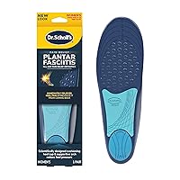 Dr. Scholl’s® Plantar Fasciitis Pain Relief Orthotic Insoles, Immediately Relieves Pain: Heel, Spurs, Arch Support, Distributes Foot Pressure, Trim to Fit Shoe Inserts: Women's Size 6-10, 1 Pair