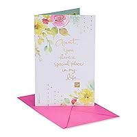 American Greetings Mothers Day Card for Aunt (Always Loved Me for Me)