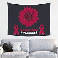 Blood Cancer Awareness Tapestry Poster 29 x 37 inches Home Decor, Wall Hanging Dorm Party Backdrop Decorations for Living Room Bedroom