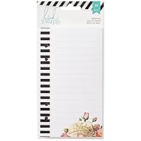 Heidi Swapp 24 Sheet Memory Planner Floral Paper Pad
