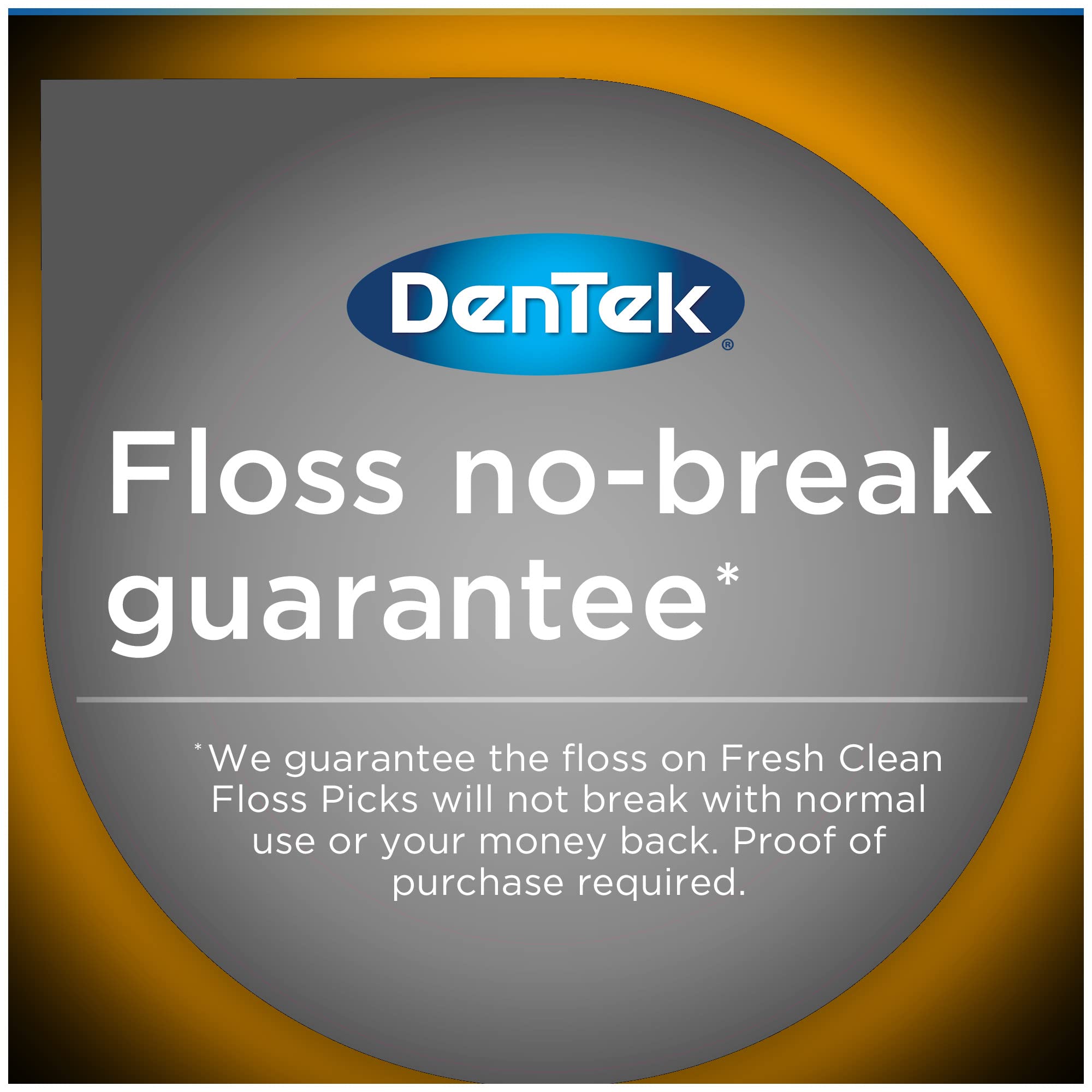 DenTek, Complete Clean Floss Picks 75 Floss Picks Pack of 3, 225 Count