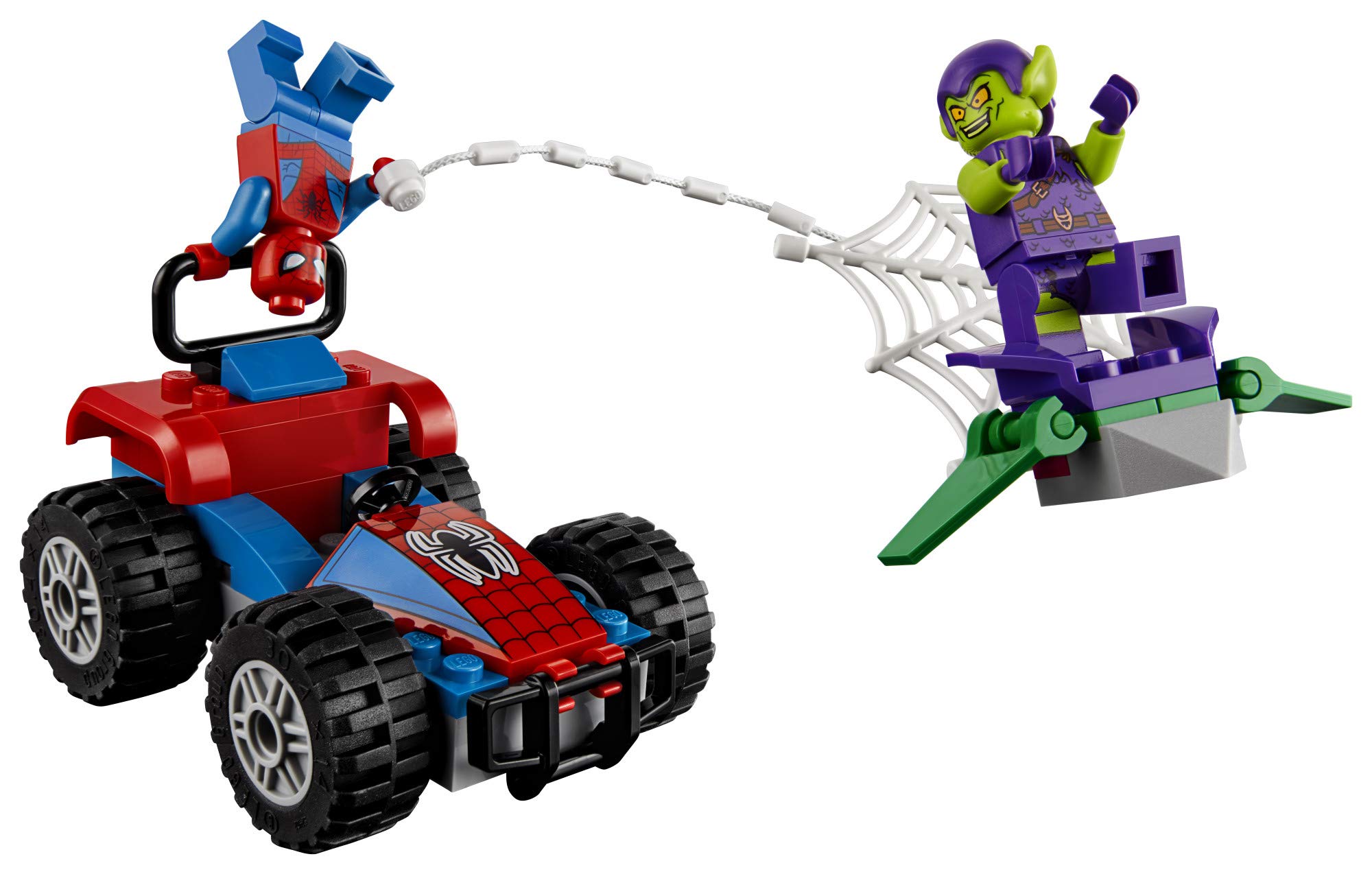 LEGO Marvel Spider-Man Car Chase 76133 Building Kit, Green Goblin and Spider Man Superhero Car Toy Chase (52 Pieces) (Discontinued by Manufacturer)