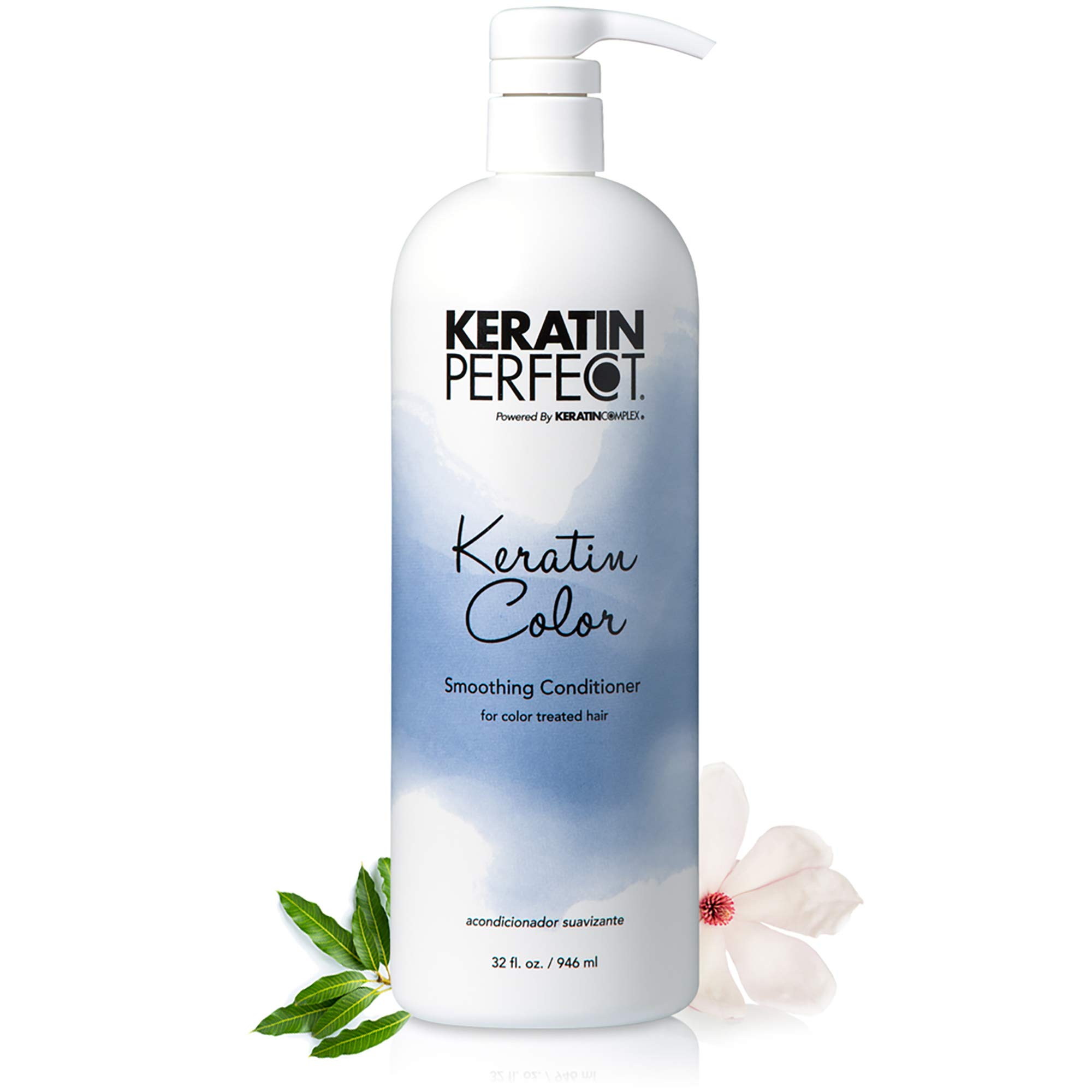 Keratin Perfect Color Smoothing Shampoo - Salon Quality Dye Product That Is Safe For Colored Hair - The Best Nourishing Extracts For Protecting The Scalp - Makes Keratin Treatment Optional - 32 Oz