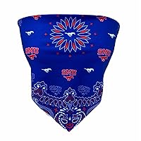 Lojobands Women's Bandana Top Tailgate Outfit College Tank Top Crop Top Made in USA One Size Fits Most