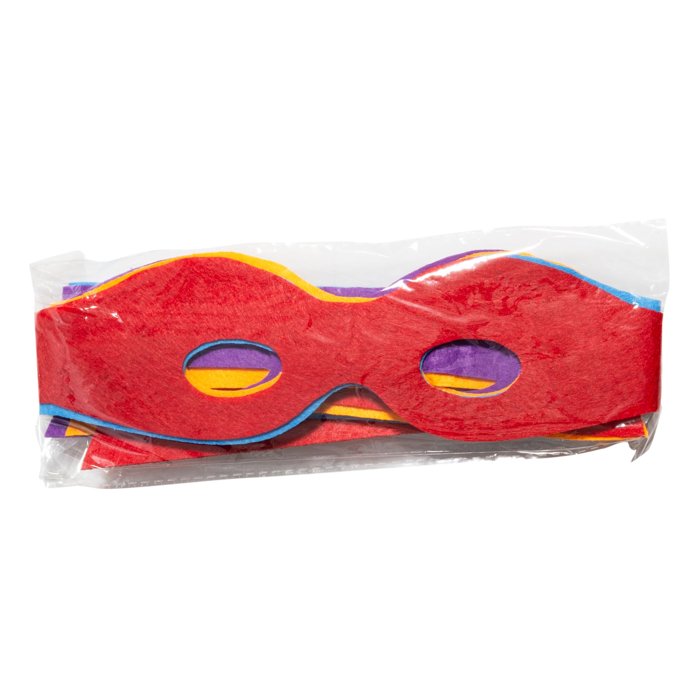 Ninja Super Hero Turtle Eye Mask Kids Size Halloween Costume Cosplay 4 Felt Masks Pack