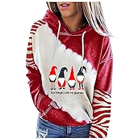 Sweatshirt for Women Christmas Long Sleeve Tunic Top Warm Sweaters for Teen Girls