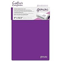 Crafter's Companion - Gemini Accessories - Craft Supplies Rubber Embossing Mat (9 x 12.5 Inches)