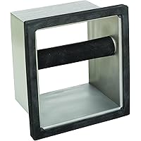 Rattleware Stainless Steel Open Bottom Knock Box Chute - For Home, Cafe, Restaurant, Hotel, Office, or Commercial Establishment - Trusted By Baristas Worldwide (6