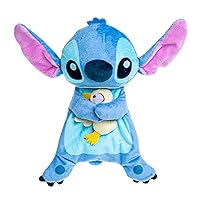 KIDS PREFERRED Disney Stitch Snuggle Blanket, Blue