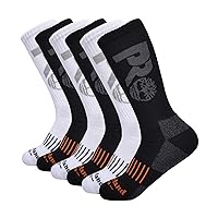 Timberland PRO Men's 6-Pack Crew Socks