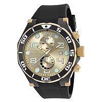 Invicta Men's 17815 Pro Diver Two-Tone Stainless Steel Watch with Black Band
